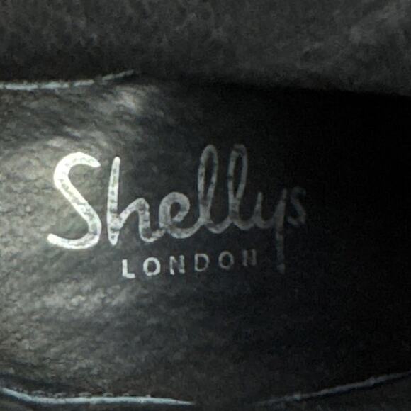 Shellys London High Heel Platform Boots Light Pink Sherpa Wool Effect Size 9 - Picture 12 of 13